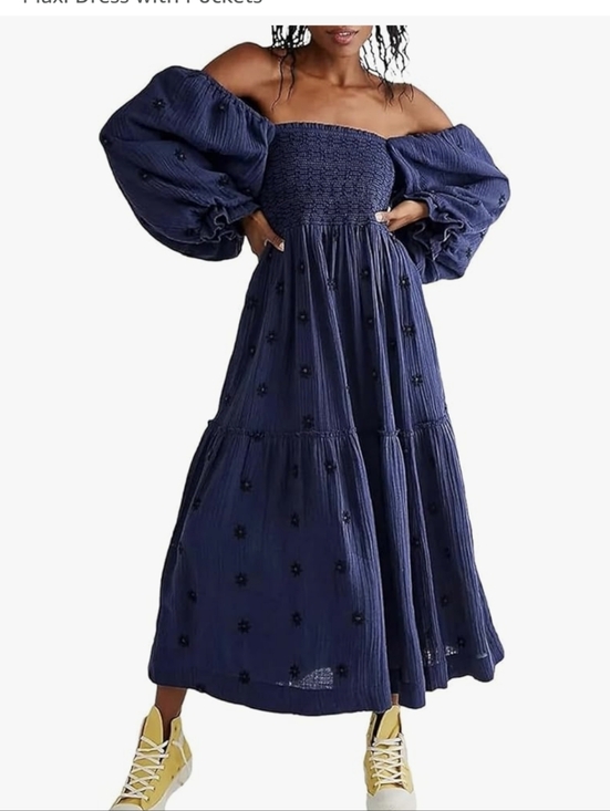 Dresses & Skirts - Amazon Square Neck Floral Dress
